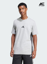 Essentials 3-Stripes Single Jersey Tee