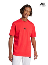 Essentials Small Logo Tee RED