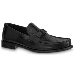 LV Major Loafer Embossed (Black)
