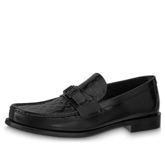 LV Major Loafer Embossed (Black)