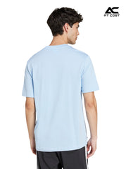 Essentials Small Logo Tee - Light Blue