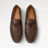 LV MAjor Loafer Grain Brown