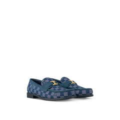 LV Major Loafer Check (Blue)